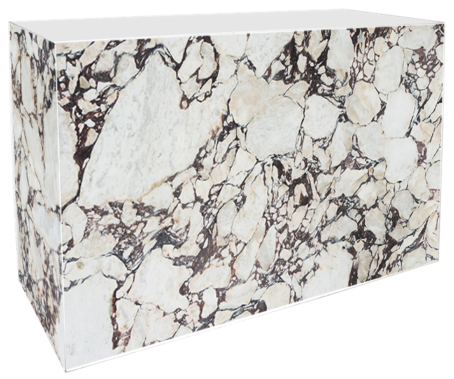 Art Series Service Bar - Stone Viola